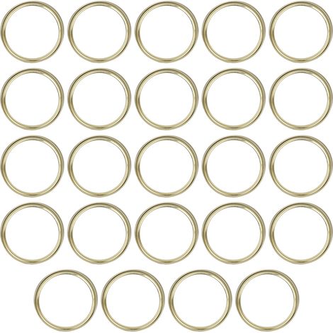 24 pièces Couvercles de Conservation pour Bocaux, Capsules Solides Démontables, Accessoires de Cuisine Rondes Dorées 86mm (1/5)
