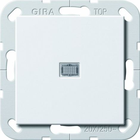 GIRA SYSTEM 55 283403 INTERRUPTEUR À BASCULE CONTRÔLE BIPOLAIRE 20 A BLANC PUR