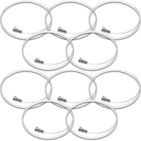 Pack de 10 fils Twister perlon 150 cm Micro 1mm pour Cimaise - Accessoire Cimaise Artiteq (1/3)