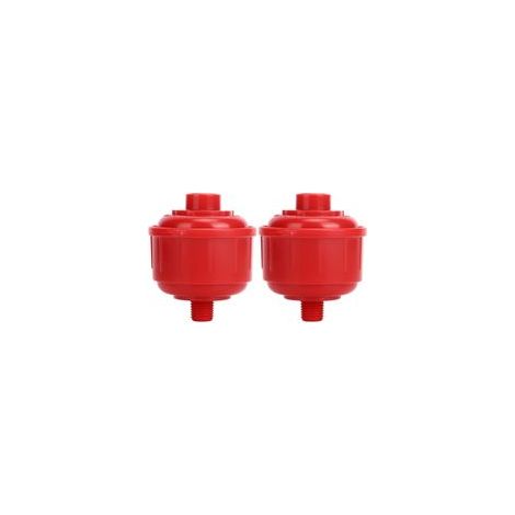 Filtre à Pistolet Jetable 2 Pièces, Mini Filtre pour Pistolet à Peinture à Filetage 1/4 Pouce, Filtre à Eau pour Pistolets et Outils Pneumatiques, Accessoires pour Outils Pneumatiques (1/5)
