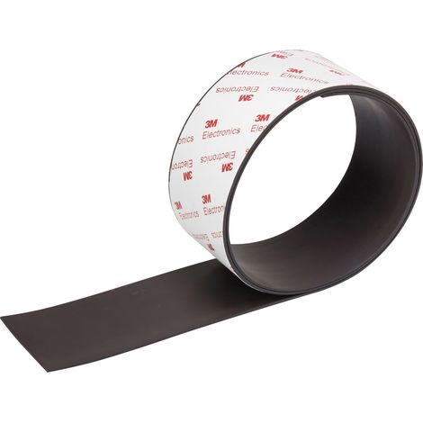 TOOLCRAFT 92013c160 Magnetklebeband Anthrazit (L x B) 1 m x 50 mm 1 St.