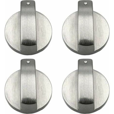 4 pièces bouton cuisinière boutons de cuisinière à gaz boutons de cuisinière à gaz en métal bouton de cuisinière à gaz contrôle boutons de cuisinière en métal pour cuisine 6mm