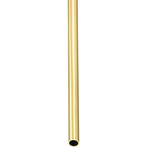5.5 mm x 0.5 mm x 300 mm (ODxWall TxL) Brass Tube – 1 Pack – Good for Machinery Equipment DIY Decorative Frame – Round Metal Pipe (1/5)