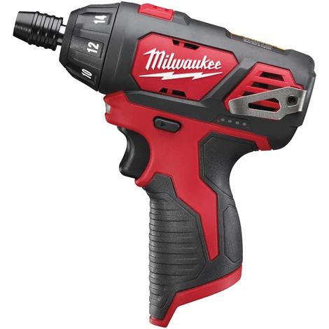 Milwaukee - Avvitatore a batteria 1/4” Hex 12V Li-ion 20 Nm senza batteria o caricatore - M12 BSD-0 (1/5)