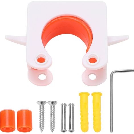 Support vélo clip PC plastique durable pratique accessoires cyclisme avec vis clé (1/5)