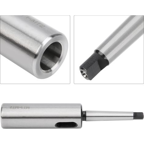 Kegelbohrhülse Morse-Reduzieradapter für Dreh- und Fräsmaschinen-Hardware-Werkzeug MT1‐MT2 (1/5)
