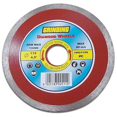 DISCO DIAMANTATO CORONA CONTINUA "PC" 115MM GRINDING (1/2)