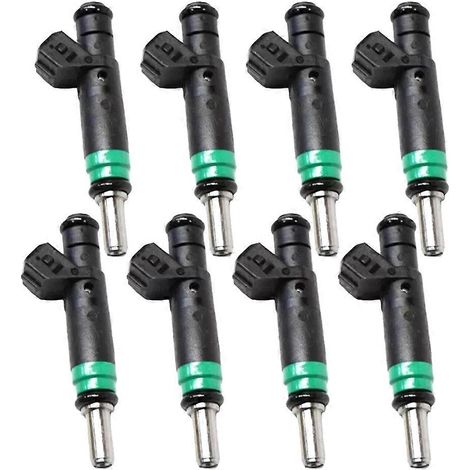 8 injecteurs de carburant 7525721 (référence 13647525721) pour BMW 545i, 550i, 645ci, 650i, 745i, 745li, 750i et 750li.