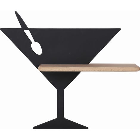 Applique Candellux Piccolo nero/legno LED 4W 4000K (1/3)