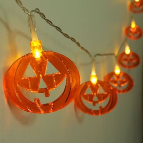 Lumière LED en guirlande d'Halloween Lumière citrouille 1 1 1 - couleur, taille (1/5)
