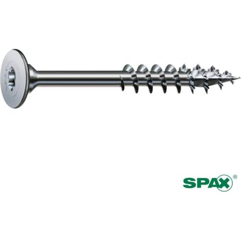 VBA SPAX TP T-STAR plus 4X30 Acier Nickelé avec Pointe 4CUT (1/2)