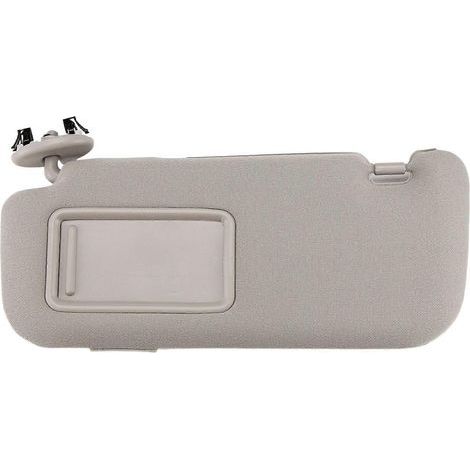 Compatible avec les Auris Corolla 2007-2013, pare-soleil intérieur avec miroir, côté conducteur, gris. (1/5)