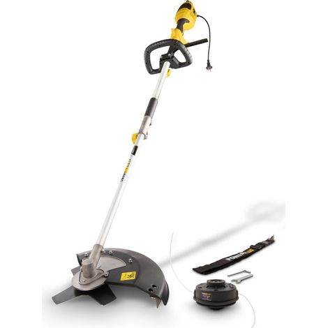 Débroussailleuse électrique filaire 1000 W – Largeur de coupe 380 mm – Moteur silencieux – Fonction Tap & Go pour finition parfaite – Powerplus