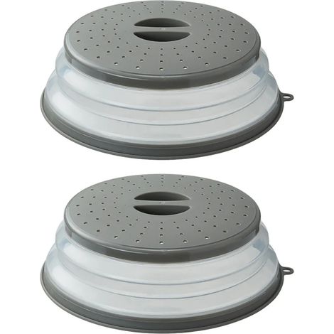 Couvercle de micro-ondes ventilé et pliable (1/4)