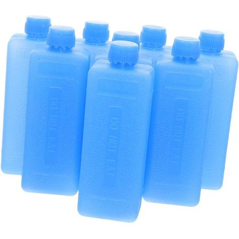Wiederverwendbare Kühlelemente Kühlakkus für Lunchboxen Hält kühl Effektive Temperaturkontrolle 4 x 11,5 x 3 cm Blau (1/5)
