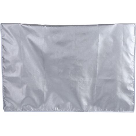 Housse de climatiseur extérieur anti-poussière, anti-neige, imperméable et anti-soleil, pour maison, 2 pièces (1/5)