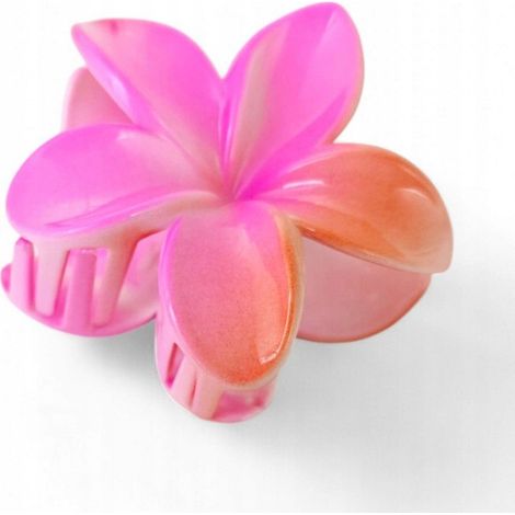 Ecarla Flower Ombre Pink Orange Haarspange SP381 (1/4)