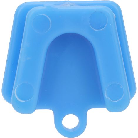 Blocs de morsure orthodontiques en silicone professionnels bleu M, écarte-joues dentaires pour soins buccaux (1/5)