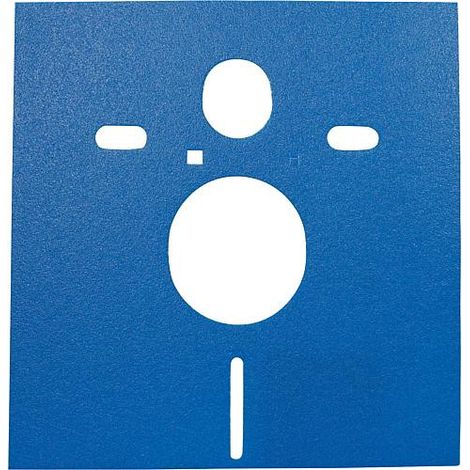Set d insonorisation RG 70/6mm Quattro Duo 6 mm - pour WC mural plaque + 2 tubes d insonorisation (1/2)