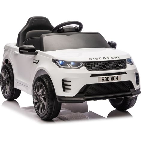 Vehículo Land Rover Discovery DLS-K06 blanco a batería (1/5)