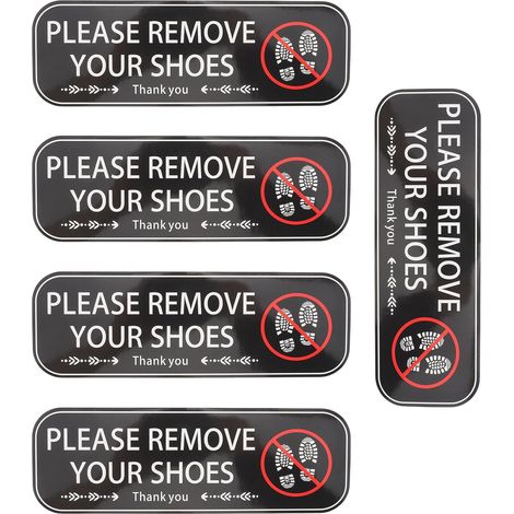 teiliges Set wasserfester Autoaufkleber Warnschild Bitte