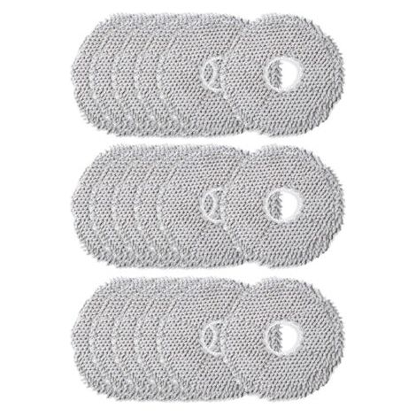 Lot de 16 serpillères en microfibre - Accessoires pour robot aspirateur - Lavables - Accessoires pour Dreame L10s Ultra/L10 Ultra/L20 Ultra/L10s Pro Ultra Heat (1/4)