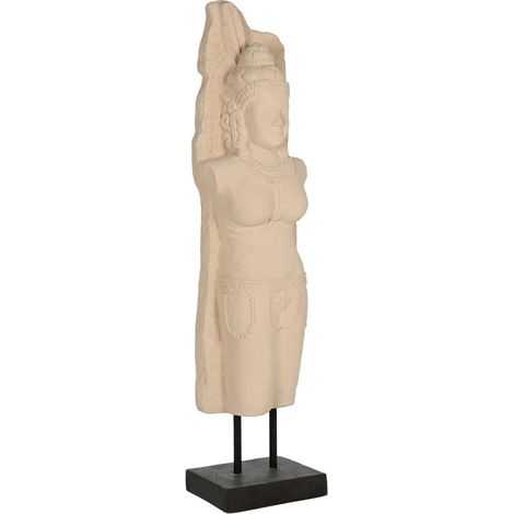 Figura Fibra Cemento 40X27X175 Buda Con Soporte (1/5)