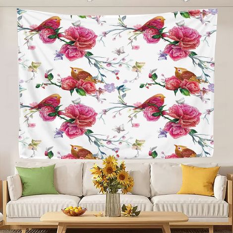 Tapisserie amusante et luxueuse pour chambre à coucher, nappes esthétiques pour chambre 150x130cm (1/5)