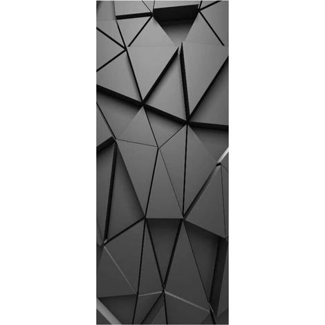 Decorative Door Stickers, Refrigerator Stickers, Removable Wall Coverings, Waterproof Door Wraps (1/5)