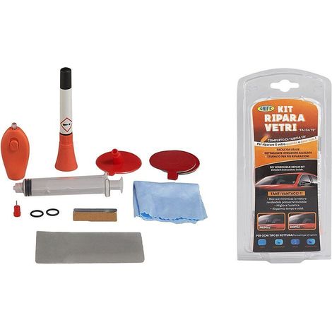 Kit ripara vetri + torcia uv rhutten - rhutten