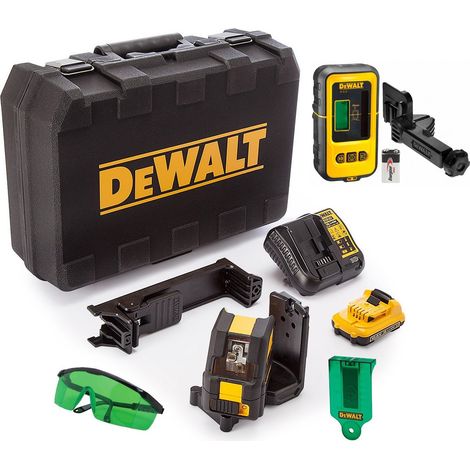 DeWalt DCE088D1G 12v Self Leveling Cross Line Green Laser Level Bracket DE0892 (1/4)