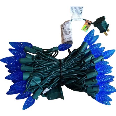 Guirlande lumineuse LED C3 à tête de fraise colorée pour décoration de Noël extérieure réglable (1/5)