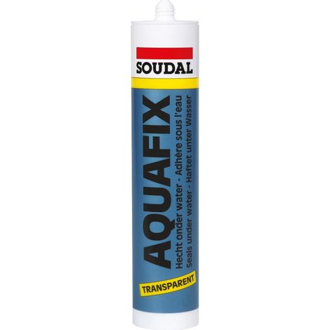 Soudal Reperatur-Dichstoff Aquafix 310ml transparent 104072