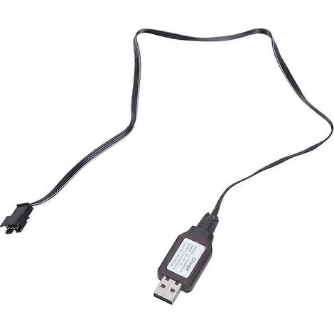 7,4V USB-Ladekabel SM4P Ladegerät für ferngesteuerte Modellfahrzeuge Spielzeug