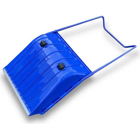 Pelle à neige traineau 64x70 cm plastique manche ergonomique acier - Quantité x 1 - 6470 cm (1/5)