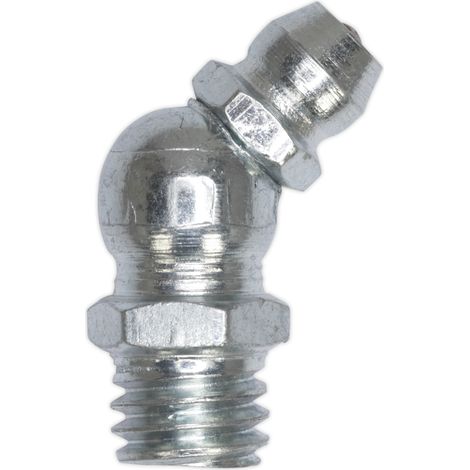Sealey GNM11 45° Grease Nipple 8 x 1mm - Pack of 25 (1/2)