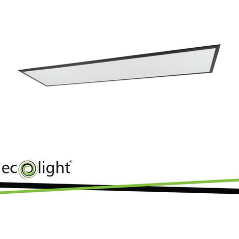 PANNELLO LED RETROILLUMINATO 1195X295X30 50W 4000K NERO - Luce NATURALE (1/3)