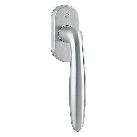 Hoppe DK-Fenstergriff, Verona E0800/US956, mit ovaler Rosette, VK7x20-30, F69 (1/4)