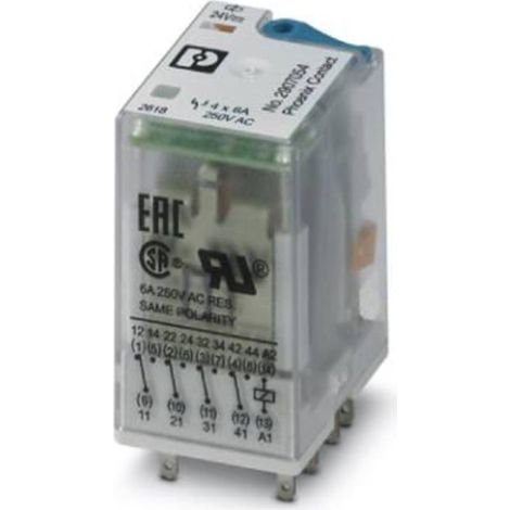 Phoenix Contact REL-IR4/24DC/4X21 Relè 24 V/DC 6 A 4 scambi 1 pz.