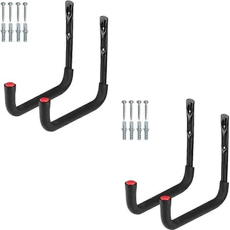 Filiyano-Deux supports à kayaks avec crochets de rangement muraux robustes, adaptés aux canoës, kayaks, garages, planches à pagaie, etc. (1/5)