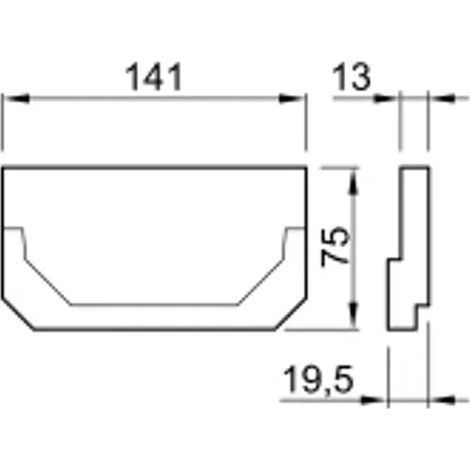 ACO Paroi frontale, 5801.00.80