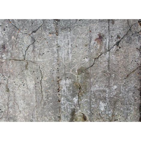 Papier peint panoramique imitation béton Tapisserie panoramique grise industrielle Papier peint panoramique tendance pour chambre d'ado (1/4)