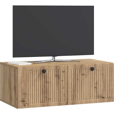 Maison Exclusive - Mobile Porta TV da Muro Rovere Artigianale 78,5 x 41 x 30 cm (1/5)