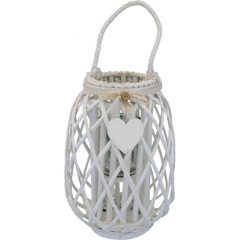 GENEVIEVE - lanterna in vimini tondo 15 x 66 cm (1/2)