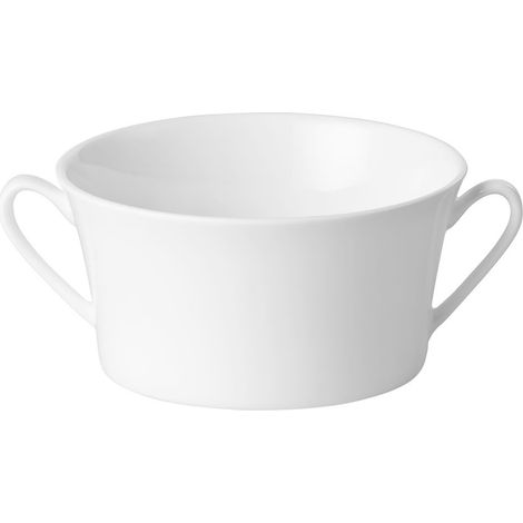 Bol Bouillon Seul Porcelaine Blanc 33 x 23 x 6,9 cm