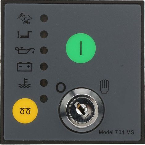 DSE701MS Generatorsteuereinheit, Generatorbedienfeld, manuelles Startmodul (1/5)