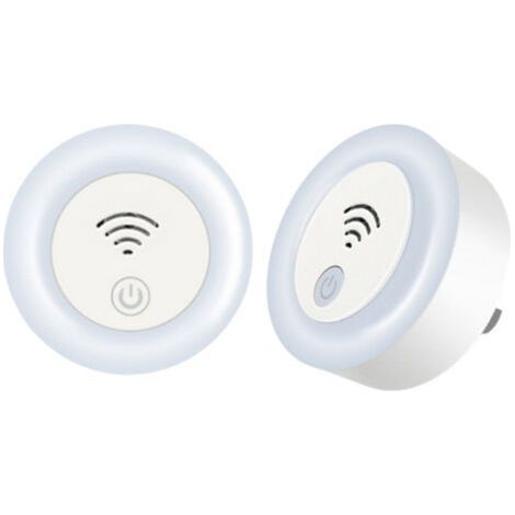Repelente de insectos ultrasónico con luz LED, seguro y eficaz ra repeler insectos, diseño comcto y liviano, perfecto ra uso en el hogar y el jardín. (1/4)