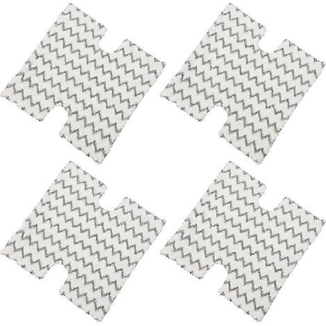 Lot de 4 lingettes de rechange pour balai vapeur Shark P3/P5/P8 (pièces détachées pour aspirateur et balai vapeur). (1/5)