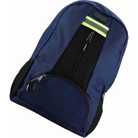 Bolsa de herramientas profesional fabricada en lona Oxford 1680D impermeable, de 43 x 31 x 15 cm y con capacidad de carga de 15 kg, ideal para electricistas, fontaneros y profesionales de la reparació (1/5)