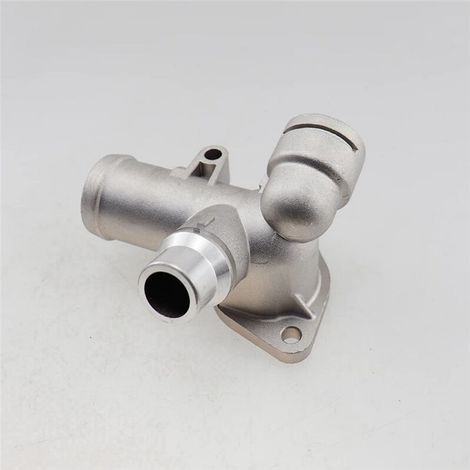Connecteur de Tuyau de Liquide de Refroidissement de Radiateur de Moteur à Trois Voies 06B121132E 06B121132B pour pour A4 B6 B7 1.8T (1/2)